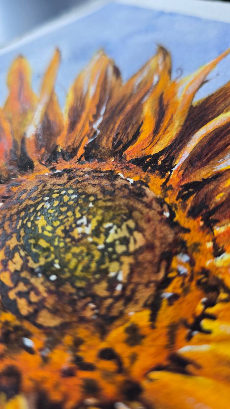 Original Illustration Botanic Painting by Aliya Bodnar