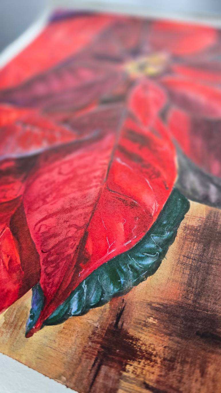 Original Realism Botanic Painting by Aliya Bodnar