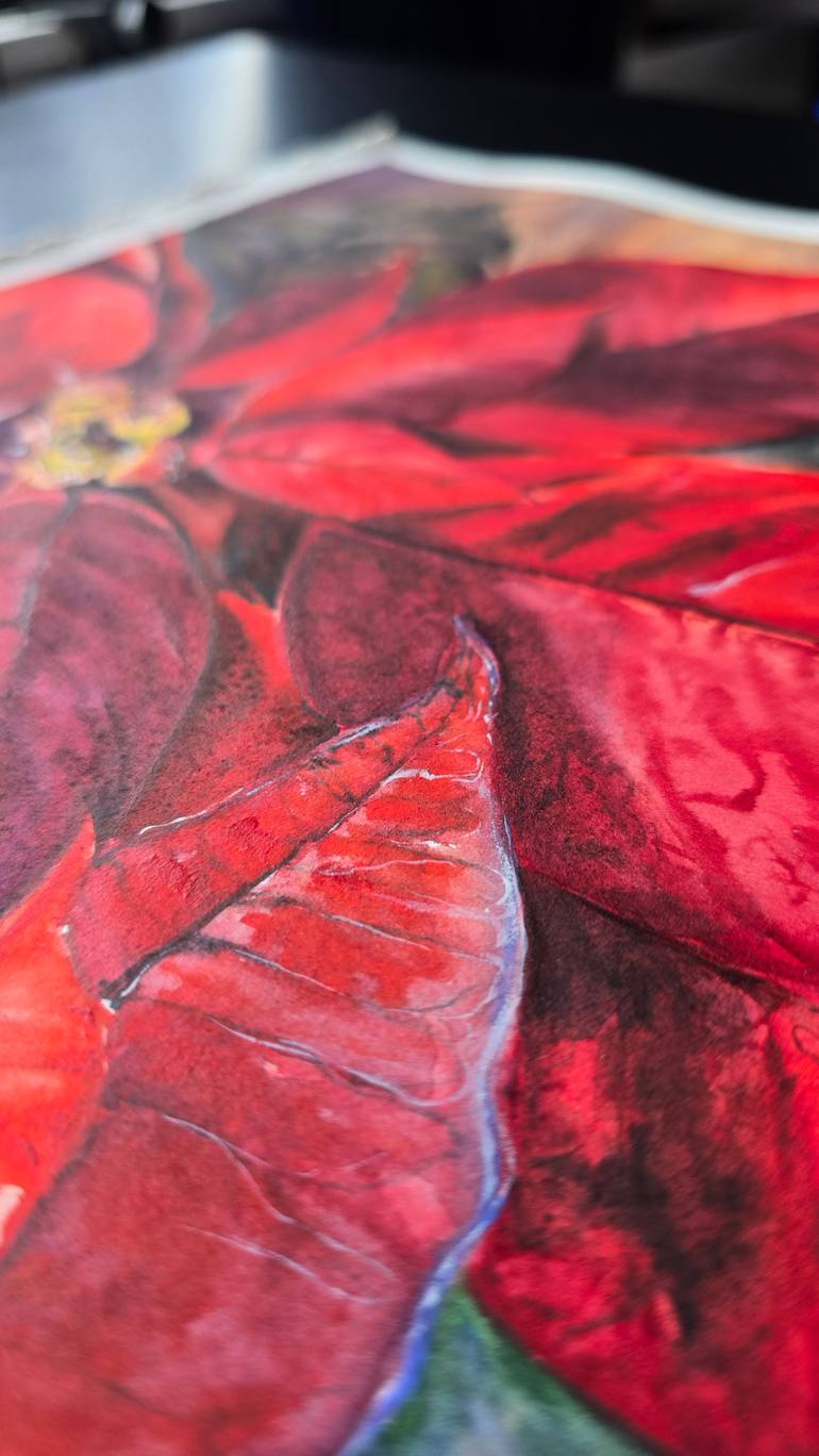 Original Realism Botanic Painting by Aliya Bodnar