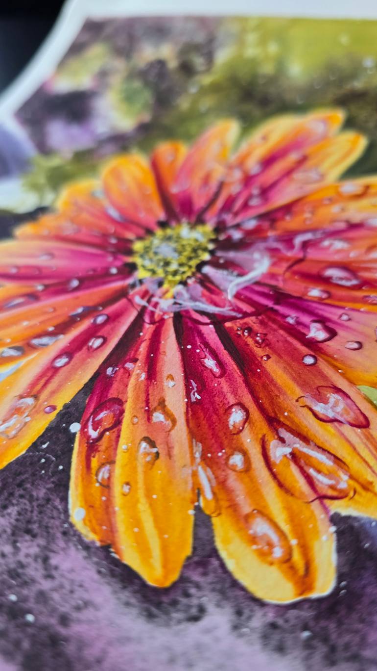 Original Realism Botanic Painting by Aliya Bodnar