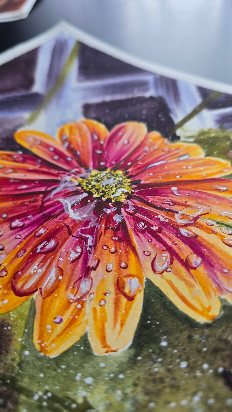Original Realism Botanic Painting by Aliya Bodnar
