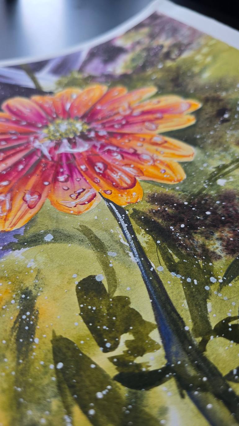 Original Realism Botanic Painting by Aliya Bodnar