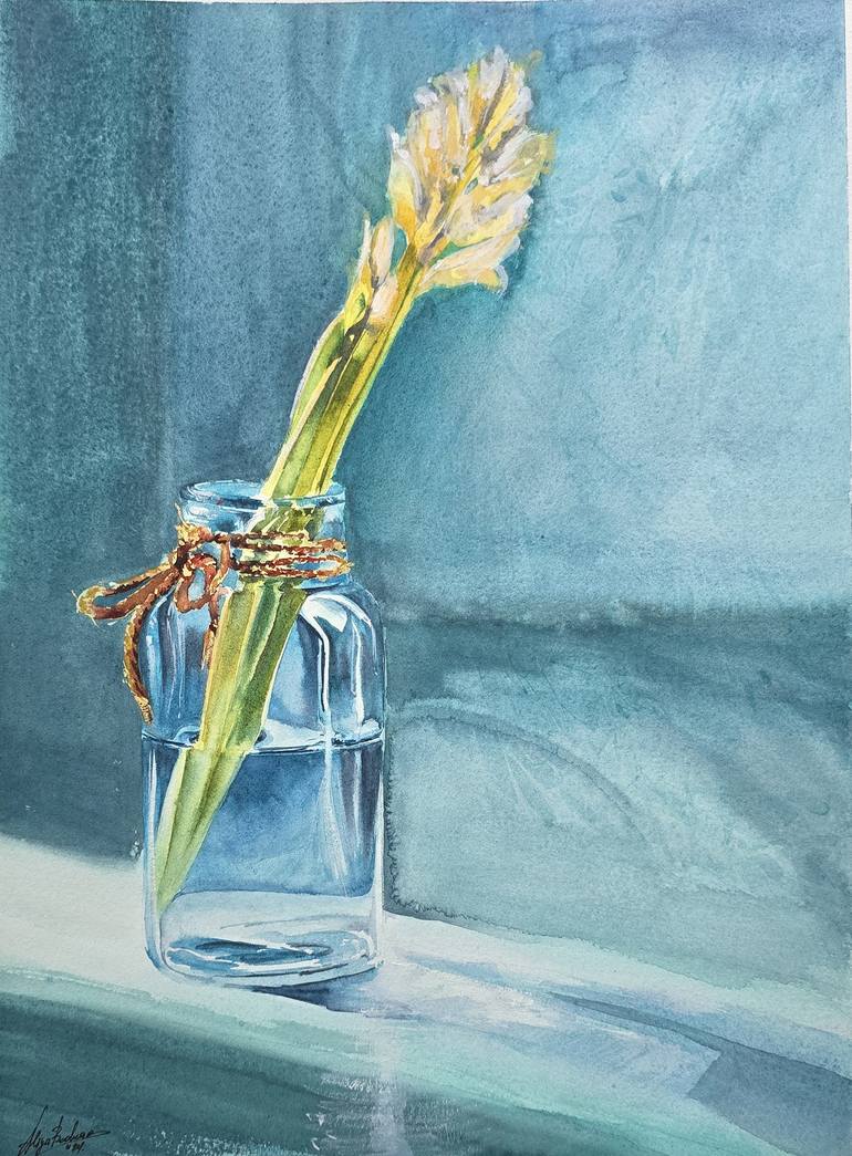 Print of Realism Botanic Paintings by Aliya Bodnar