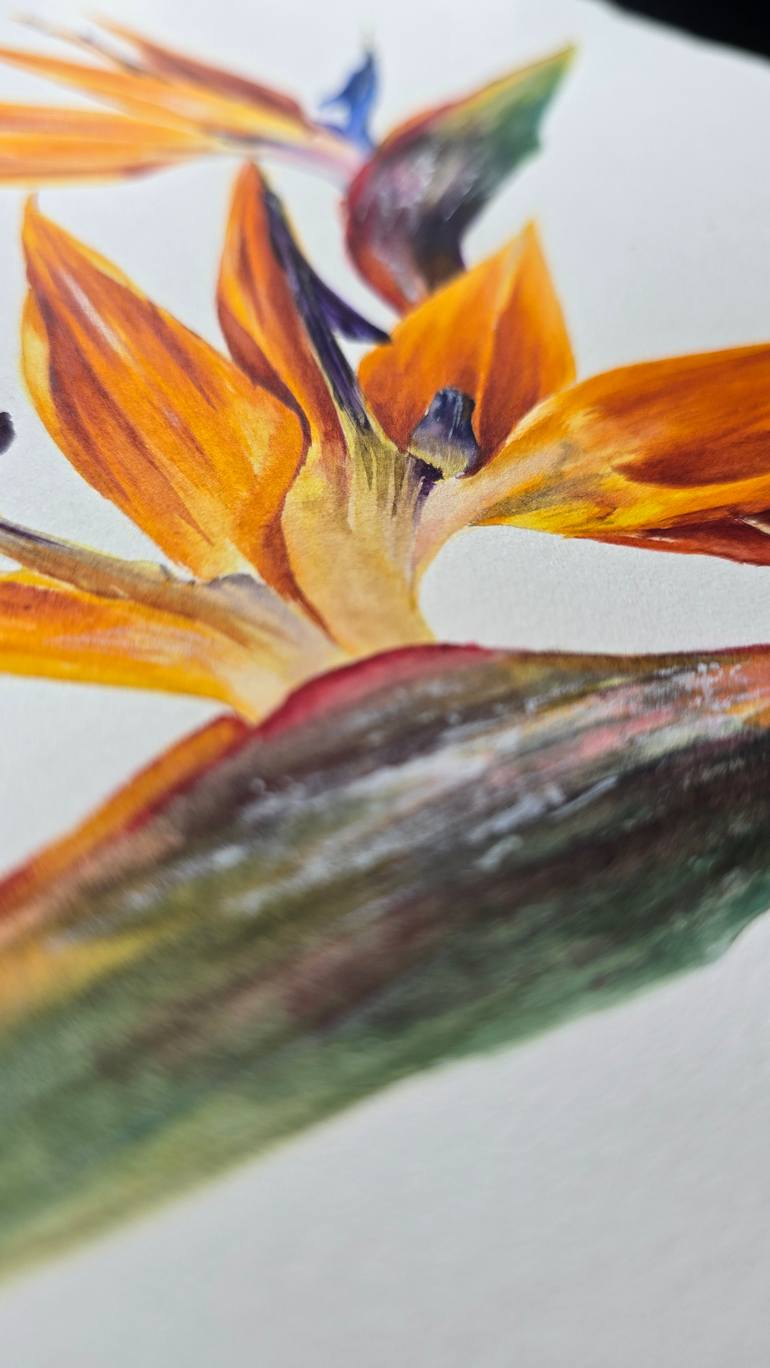 Original Figurative Botanic Painting by Aliya Bodnar