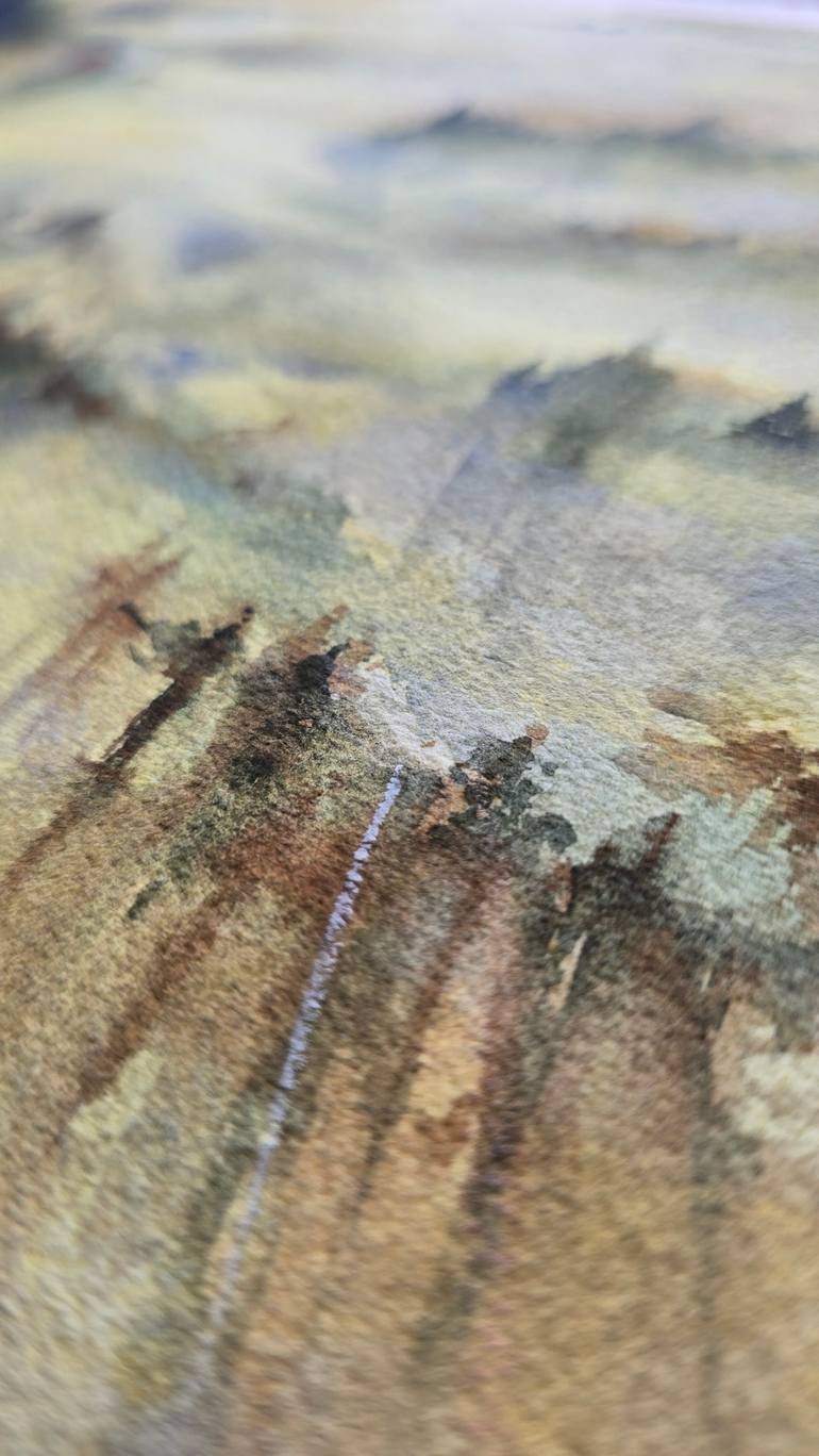 Original Expressionism Landscape Painting by Aliya Bodnar