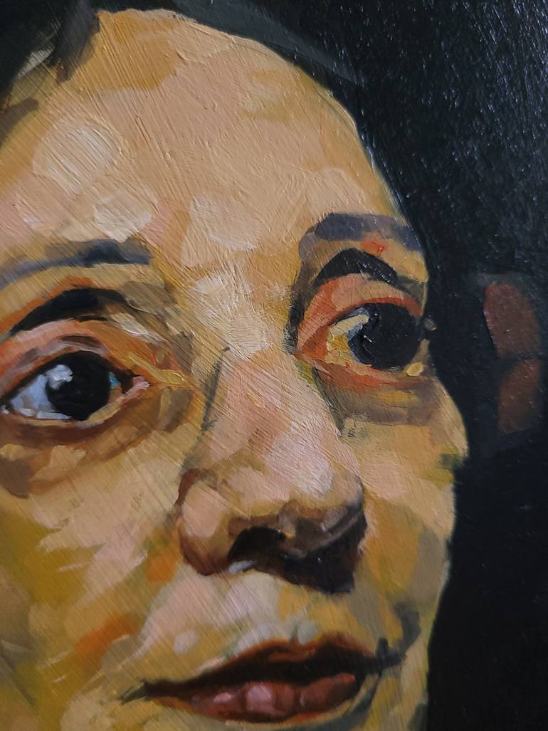 Original Contemporary People Painting by Anna Sikorska