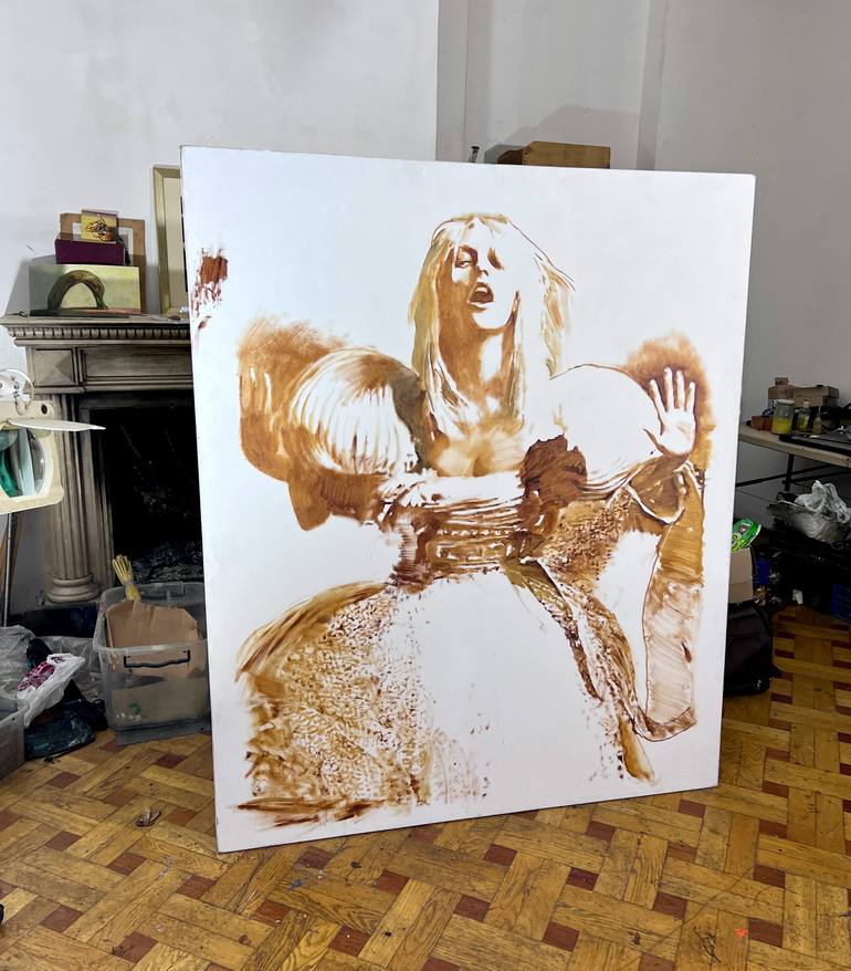 Original Figurative Fashion Painting by Igor Galan