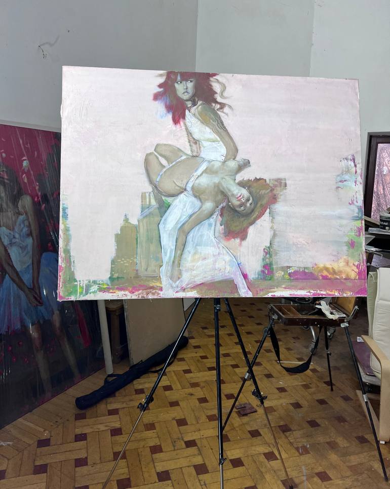 Original Symbolism Fashion Painting by Igor Galan