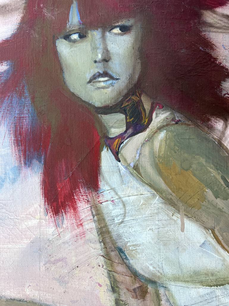 Original Symbolism Fashion Painting by Igor Galan