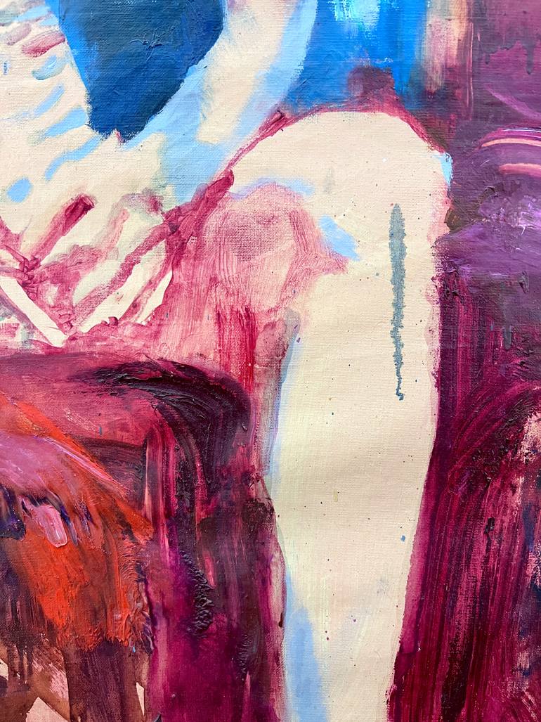 Original Expressionism People Painting by Igor Galan