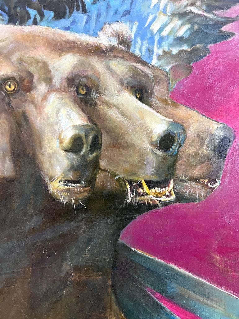 Original Surrealism Animal Painting by Igor Galan
