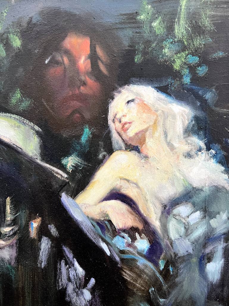 Original Symbolism Love Painting by Igor Galan