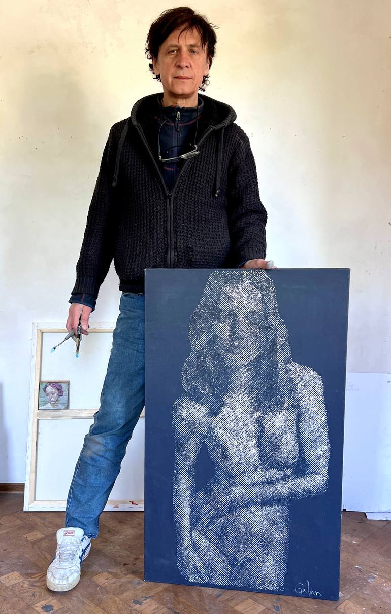 Original Figurative Nude Painting by Igor Galan