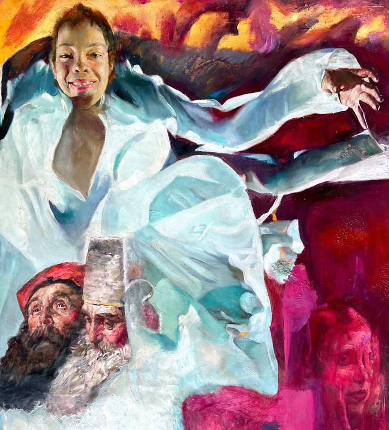 Original Surrealism Fantasy Painting by Igor Galan