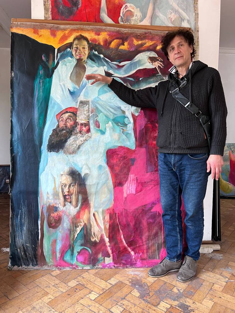 Original Surrealism Fantasy Painting by Igor Galan