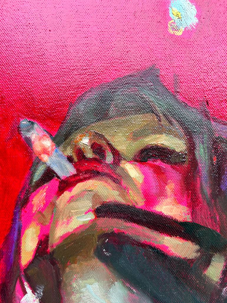 Original Expressionism Women Painting by Igor Galan