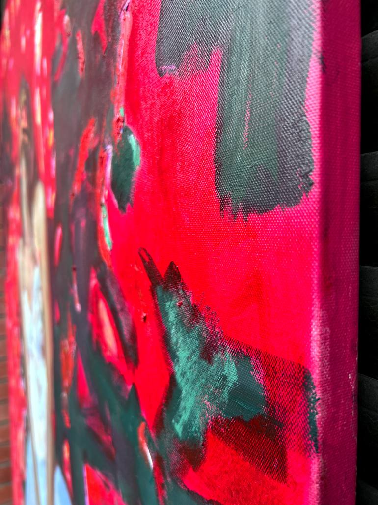 Original Expressionism Women Painting by Igor Galan