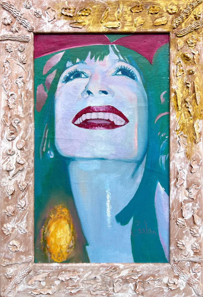 Original Expressionism Women Painting by Igor Galan
