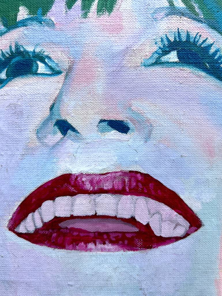 Original Expressionism Women Painting by Igor Galan