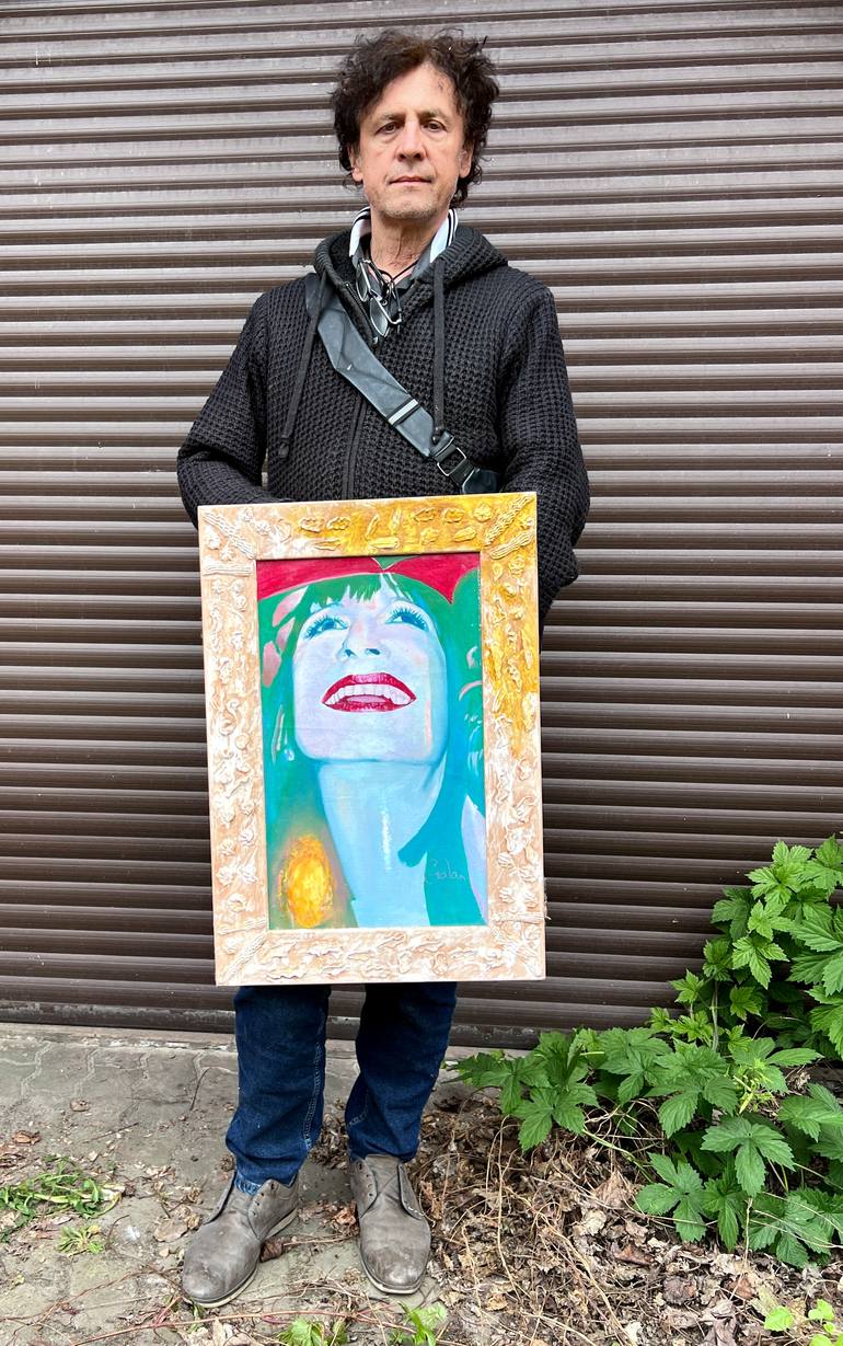 Original Expressionism Women Painting by Igor Galan