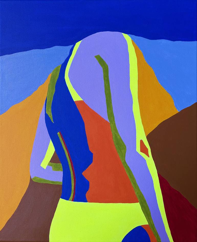 Original Contemporary Body Paintings by Ella Clowes