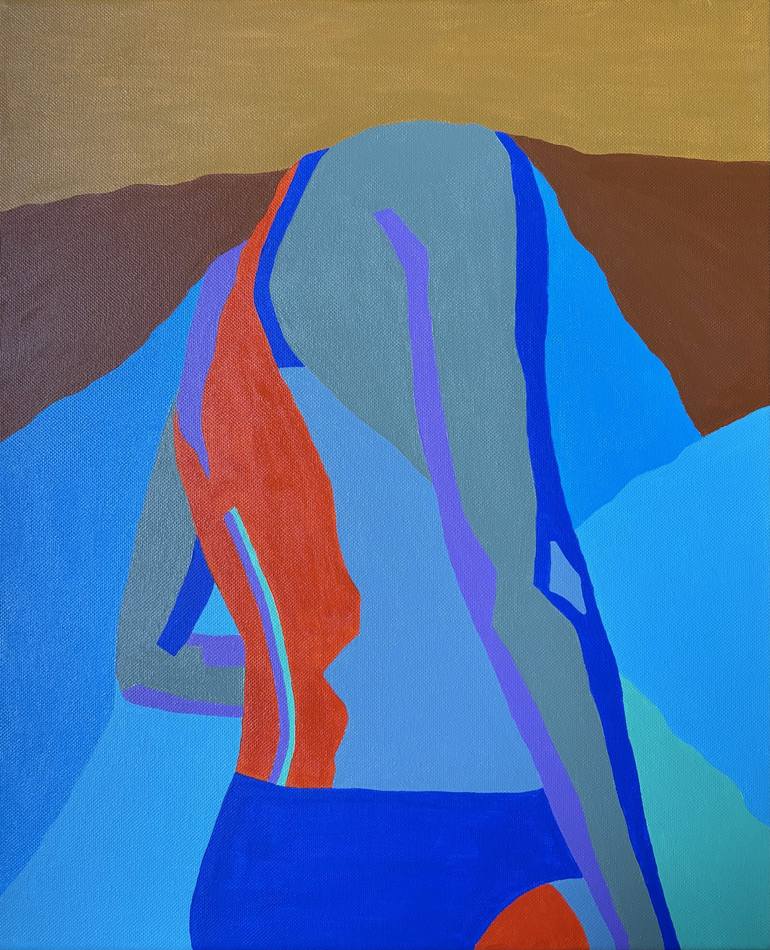 Original Abstract Body Paintings by Ella Clowes