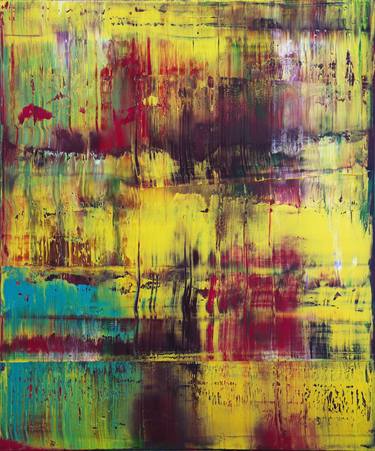 Original Abstract Expressionism Abstract Paintings by Guido LöTscher