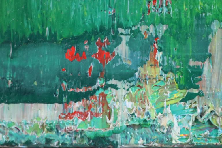 Original Abstract Expressionism Abstract Painting by Guido Lötscher