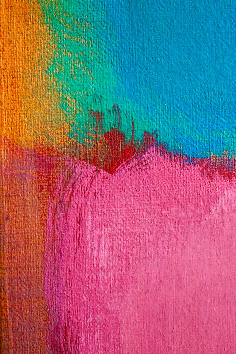 Original Color Field Painting Abstract Painting by Guido Lötscher