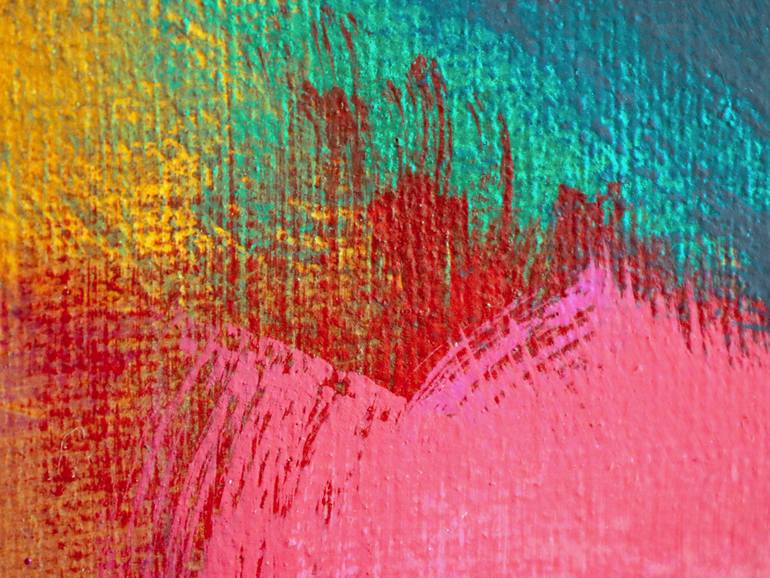 Original Color Field Painting Abstract Painting by Guido Lötscher