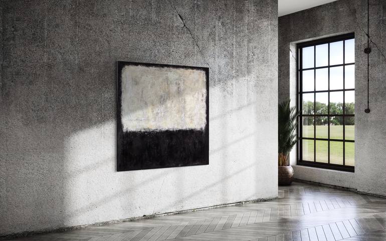 Original Abstract Expressionism Abstract Painting by Guido Lötscher