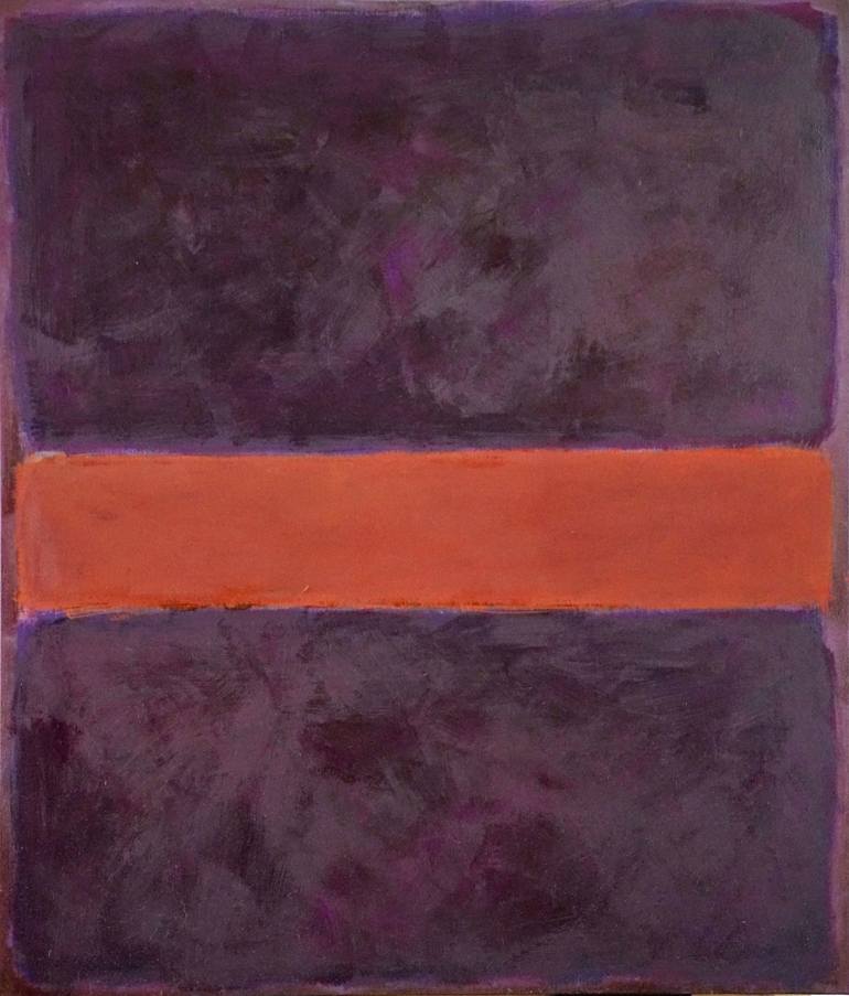 Original Color Field Painting Abstract Paintings by Guido LöTscher