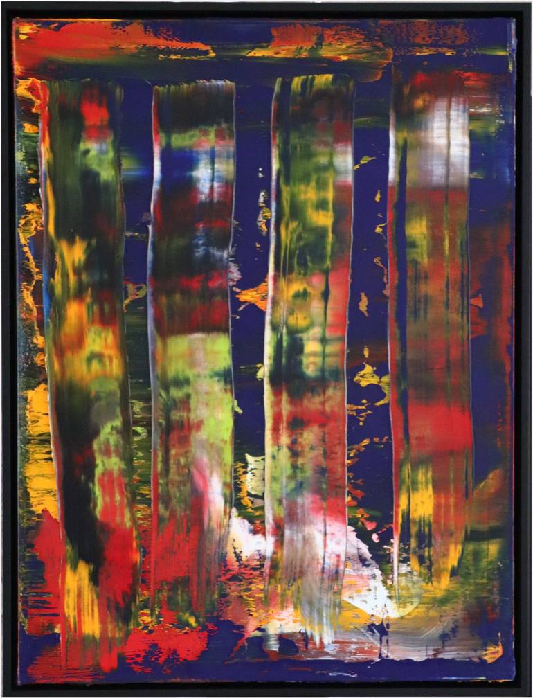 Original Abstract Expressionism Abstract Paintings by Guido LöTscher
