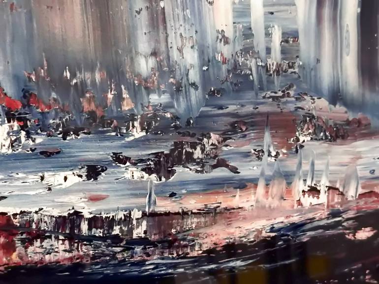 Original Abstract Expressionism Abstract Printmaking by Guido Lötscher