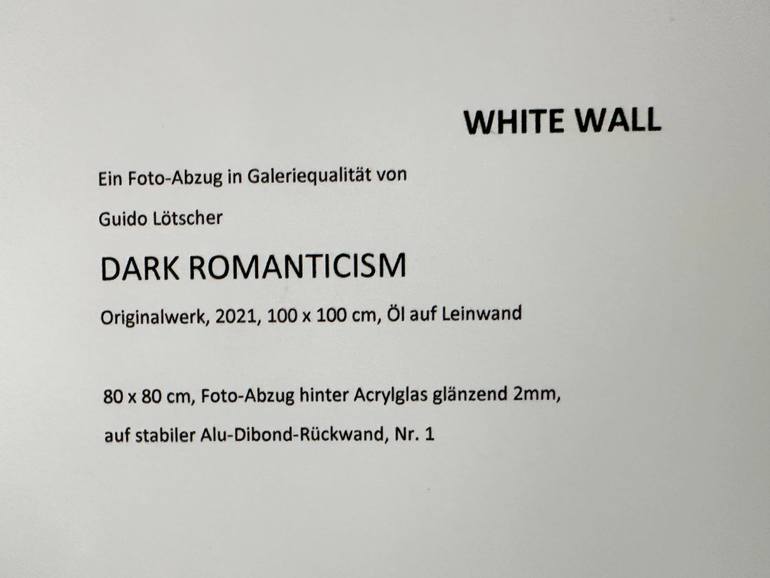 Original Abstract Expressionism Abstract Printmaking by Guido Lötscher