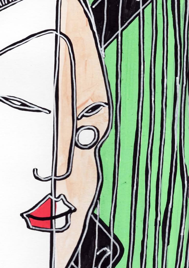 Original Contemporary Women Painting by Stephane Castella