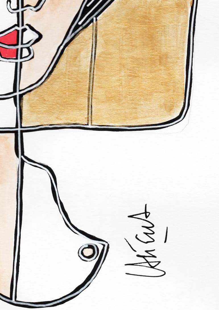 Original Contemporary Women Painting by Stephane Castella