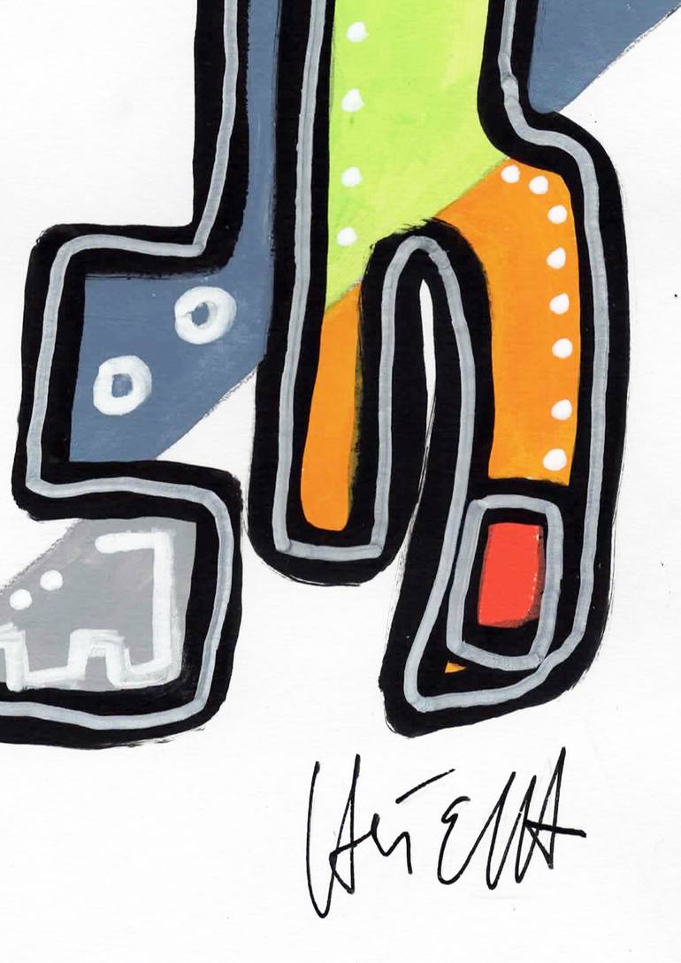 Original Contemporary Cinema Painting by Stephane Castella
