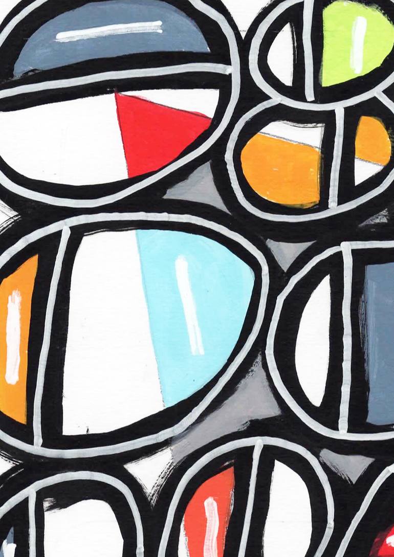 Original Contemporary Abstract Painting by Stephane Castella