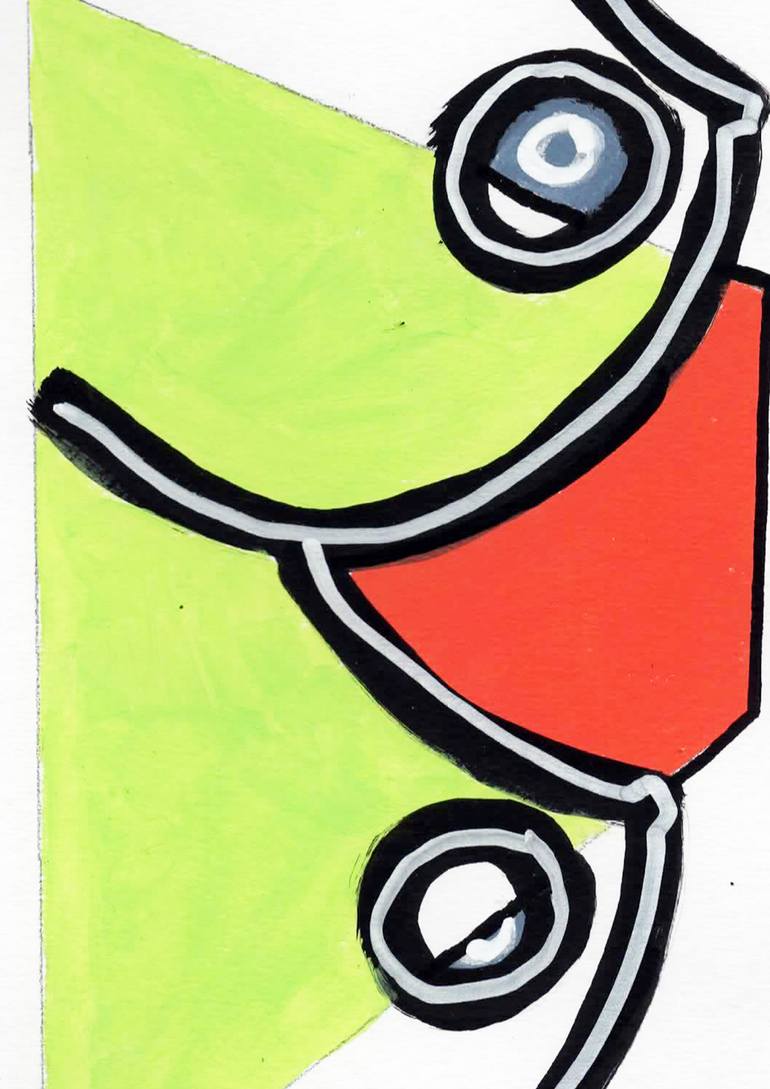 Original Contemporary People Painting by Stephane Castella