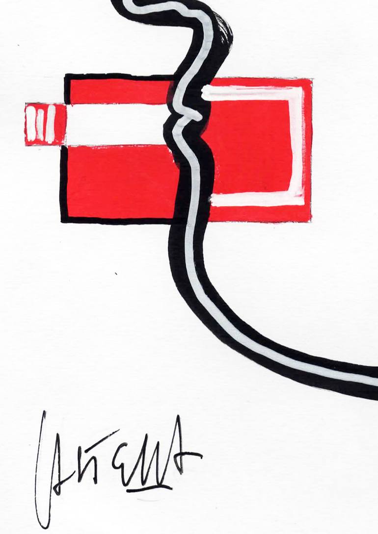Original Contemporary People Painting by Stephane Castella