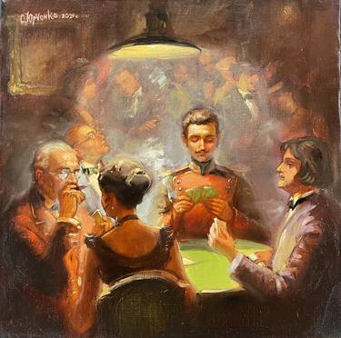Original Classicism People Paintings by Sergiy Yurchenko