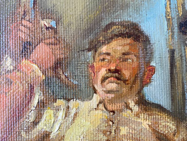 Original Classicism Men Painting by Sergiy Yurchenko