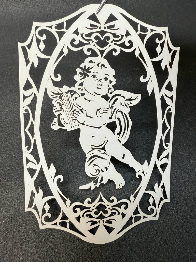 Original Art Deco Love Sculpture by Atelier  Kigi