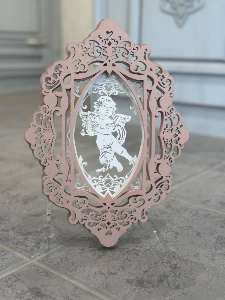 Original Art Deco Love Sculpture by Atelier  Kigi