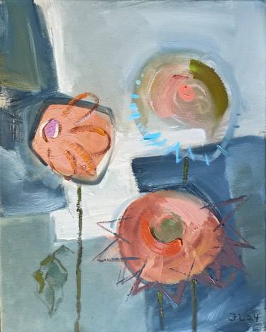 Original Abstract Paintings by Julija Levuskane