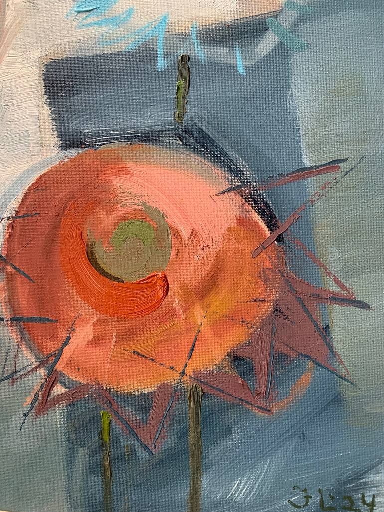 Original Abstract Painting by Julija Levuskane