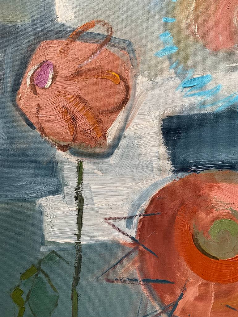 Original Abstract Painting by Julija Levuskane