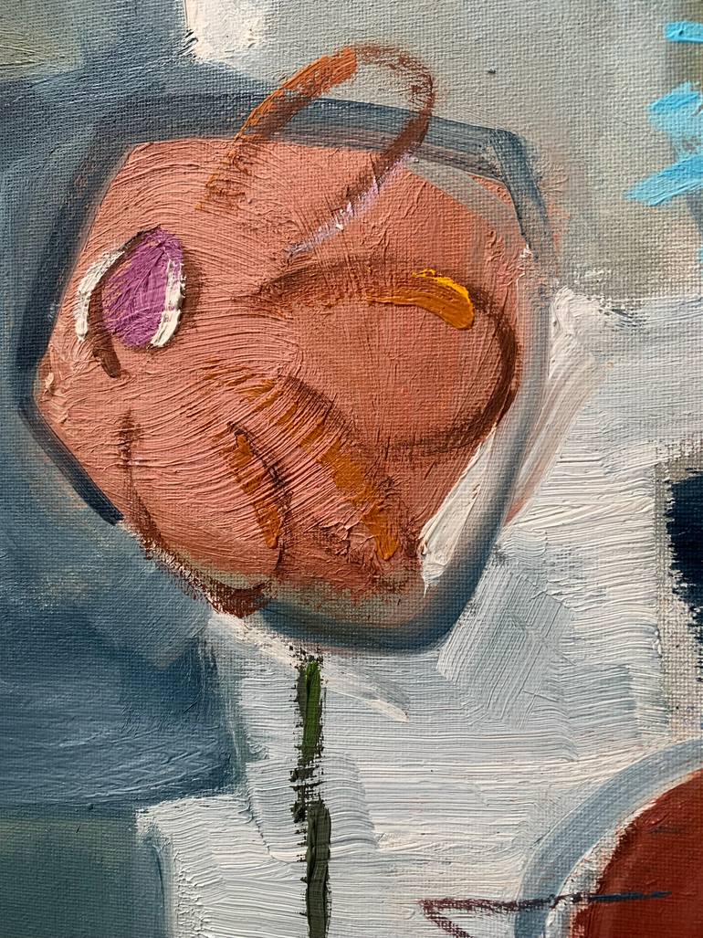 Original Abstract Painting by Julija Levuskane