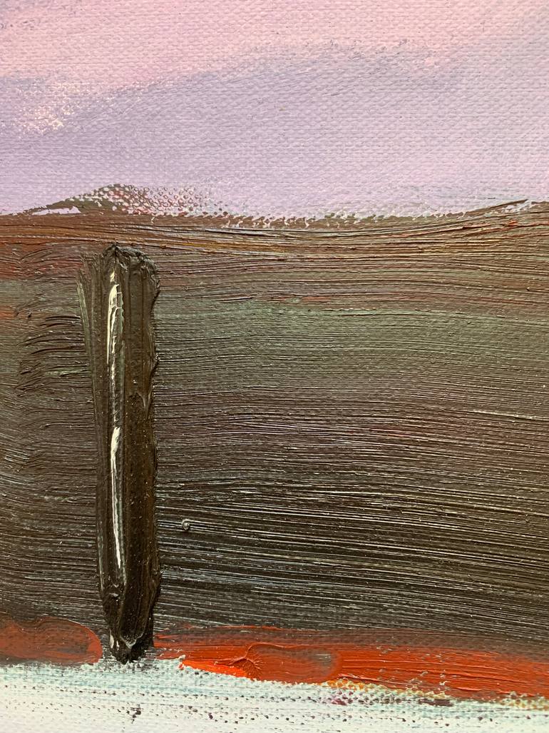 Original Abstract Landscape Painting by Julija Levuskane